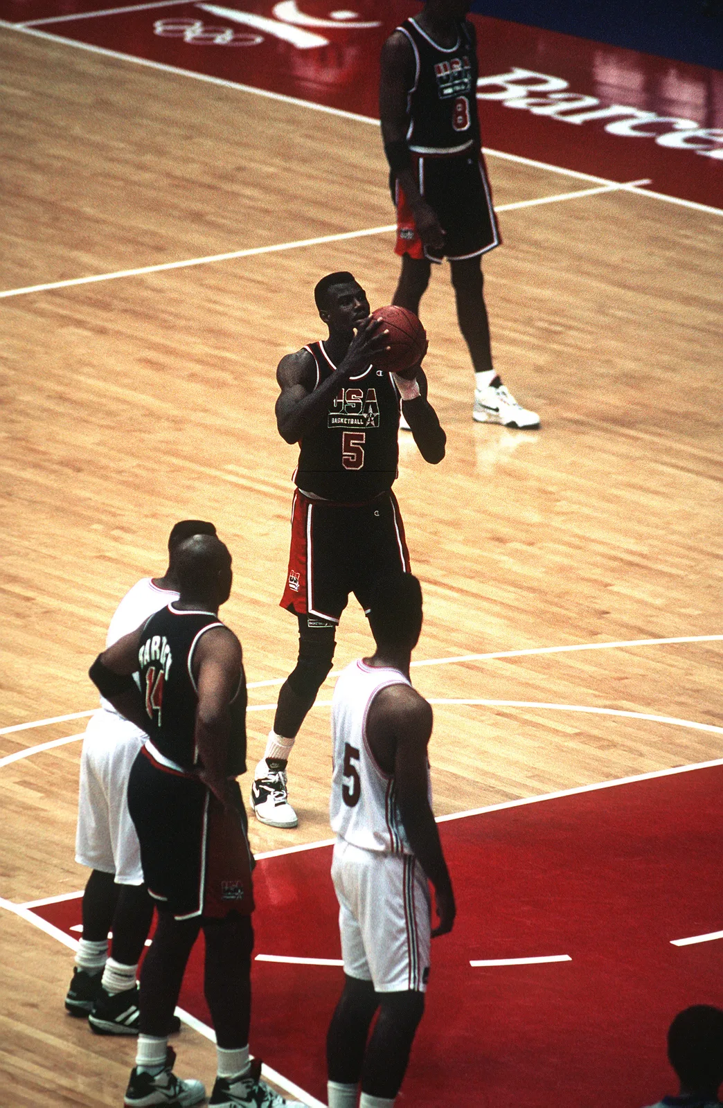 David Robinson against Puerto Rico, August 4, 1992
