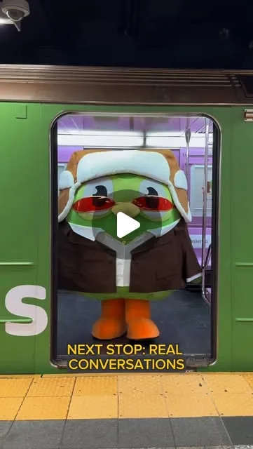 Duolingo on Instagram: "¡hola nueva yol! the S-panish Train is now approaching. stand clear of the closing doors. from now until jan. 29th, ride the S shuttle between Grand Central and Times Square…