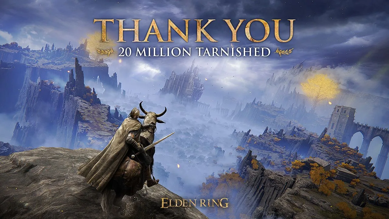 Bandai Namco's thank-you art for 20 million Tarnished