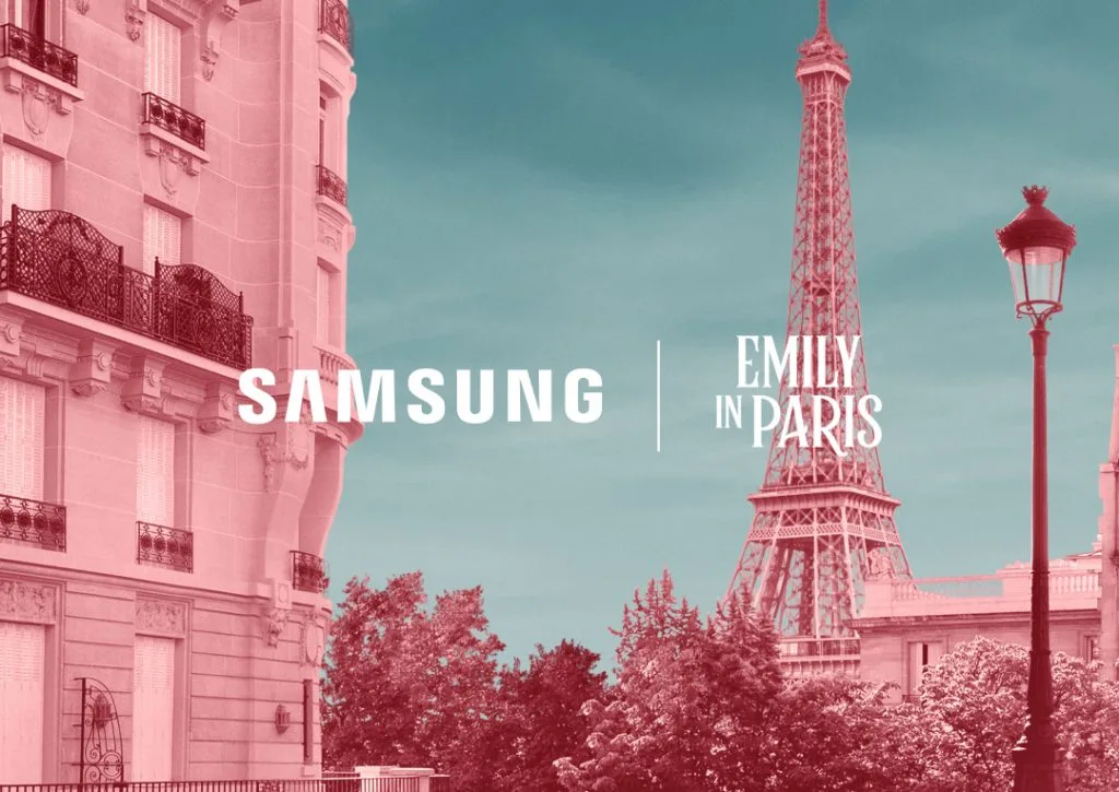 Official Samsung and Netflix season-two campaign artwork; planned partner promotion.