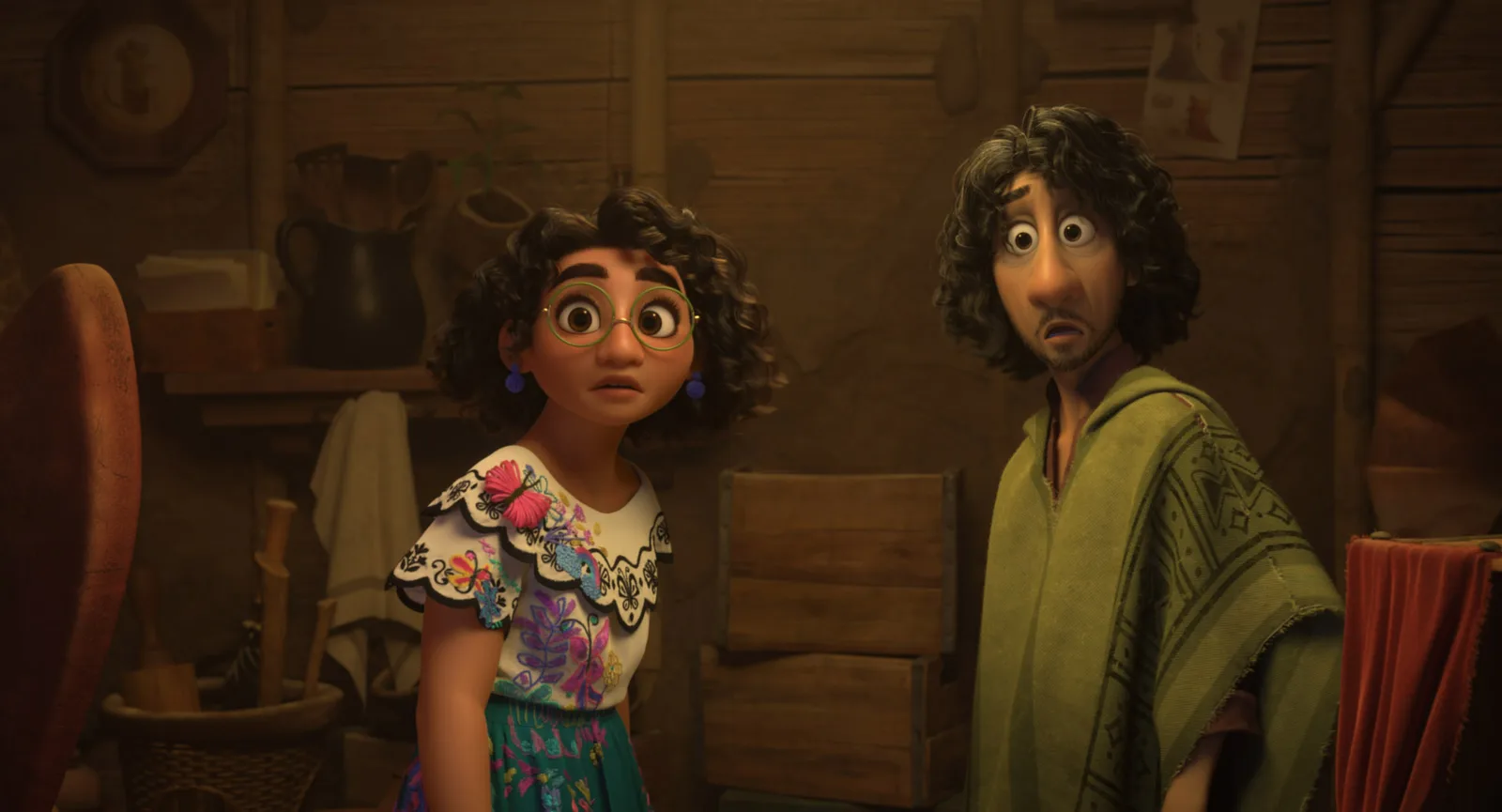 Mirabel and Bruno in Encanto