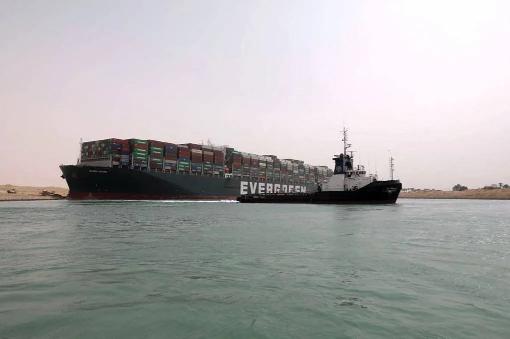 After Suez Canal Container Ship is Unstuck, the Internet Demands: 'PUT IT BACK' | KQED