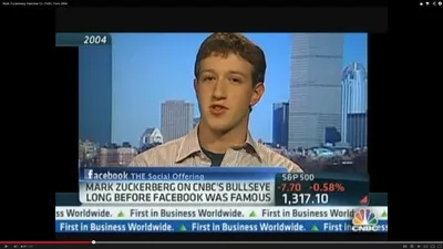 Cover image for Mark Zuckerberg Interview On CNBC From 2004