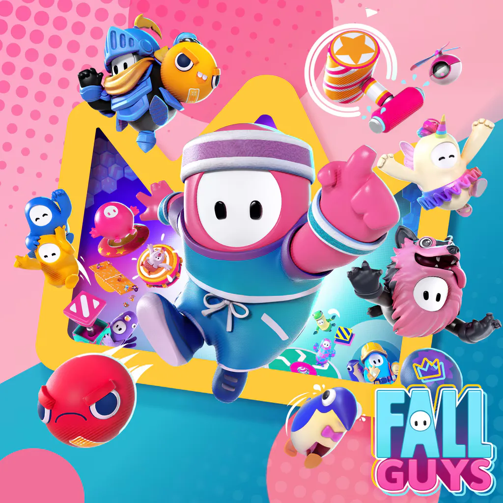 Official Fall Guys game artwork and product page.