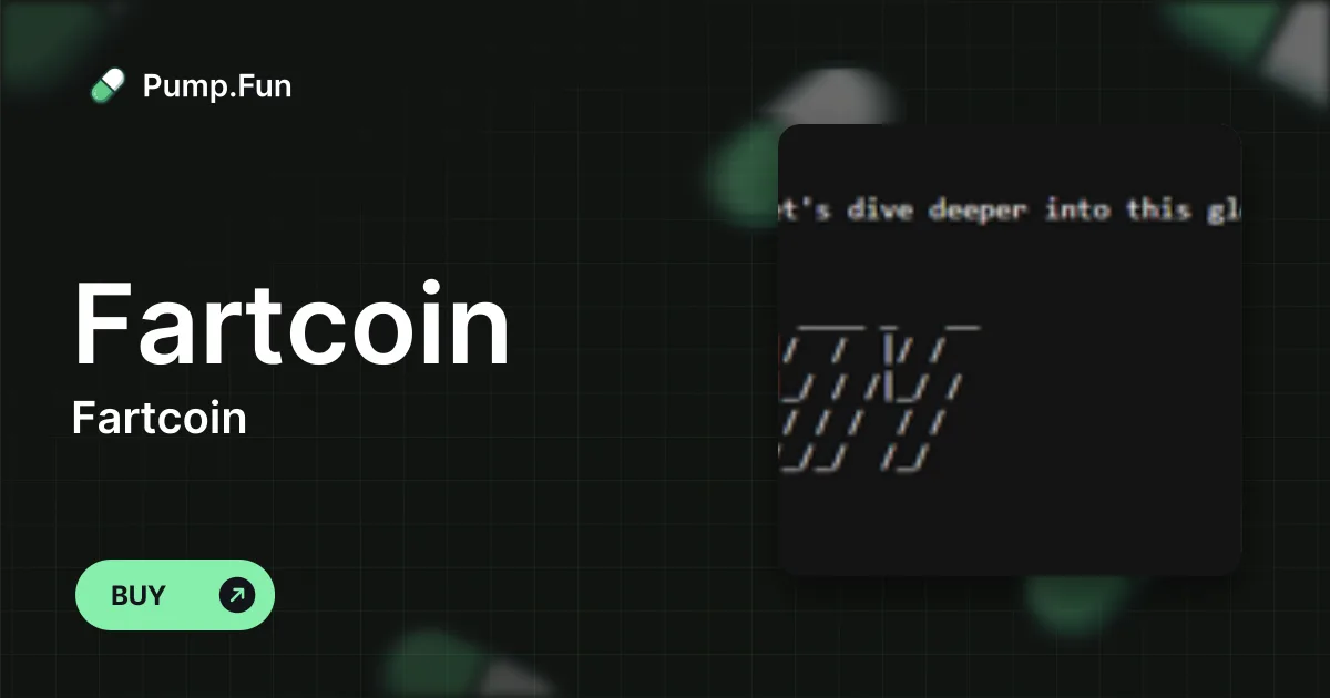 Fartcoin (Fartcoin ) Price, Chart & Market Cap