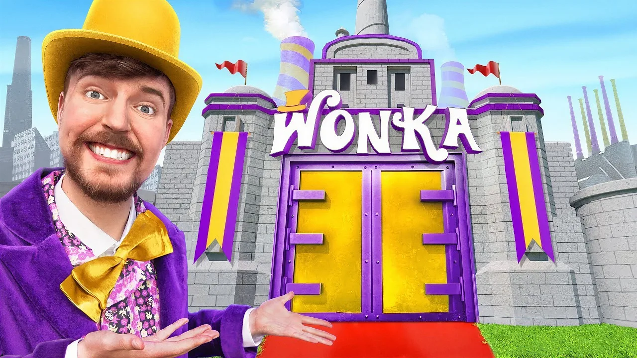 I Built Willy Wonka's Chocolate Factory!