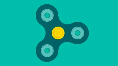 Google's fidget spinner search widget