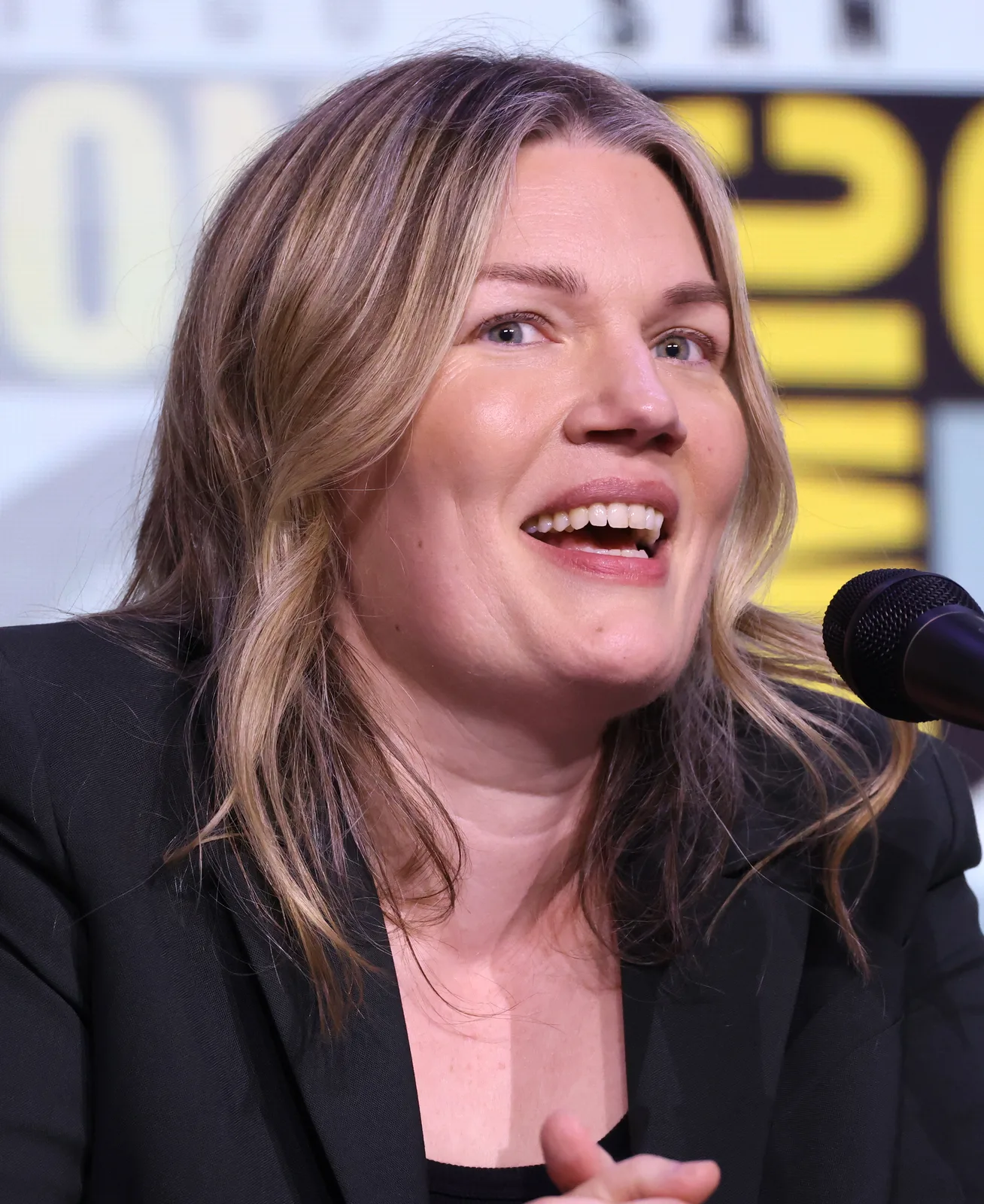 Director Emma Tammi at San Diego Comic-Con in July 2025, after the original film’s release.