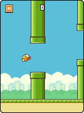 Original Flappy Bird gameplay