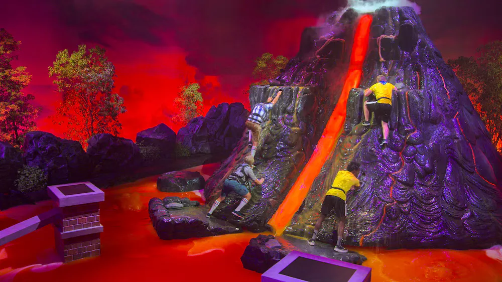 'Floor Is Lava' Season 2 trailer teases bigger obstacles, a volcano, and more