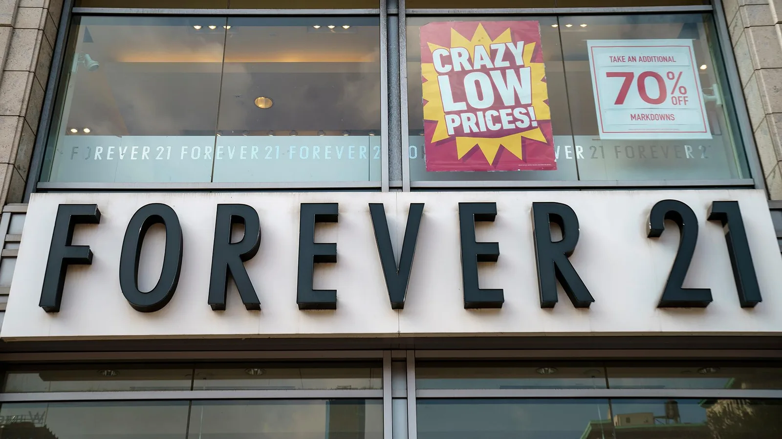 Low-Cost Apparel Retailer Forever 21 To File For Bankruptcy According To Reports