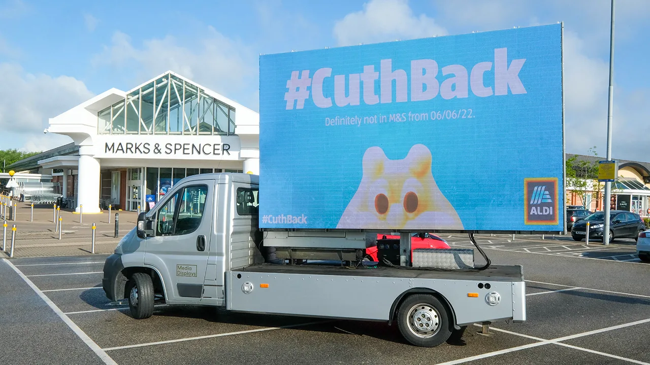 Aldi Cuthbert Ad Van