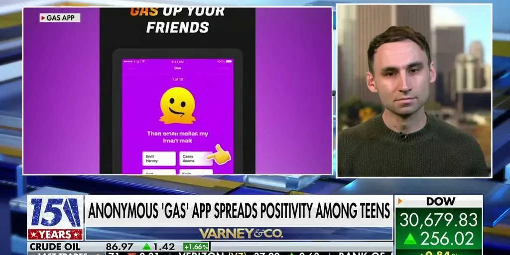 Gas: The social app for teens designed to spread positivity | Fox Business Video