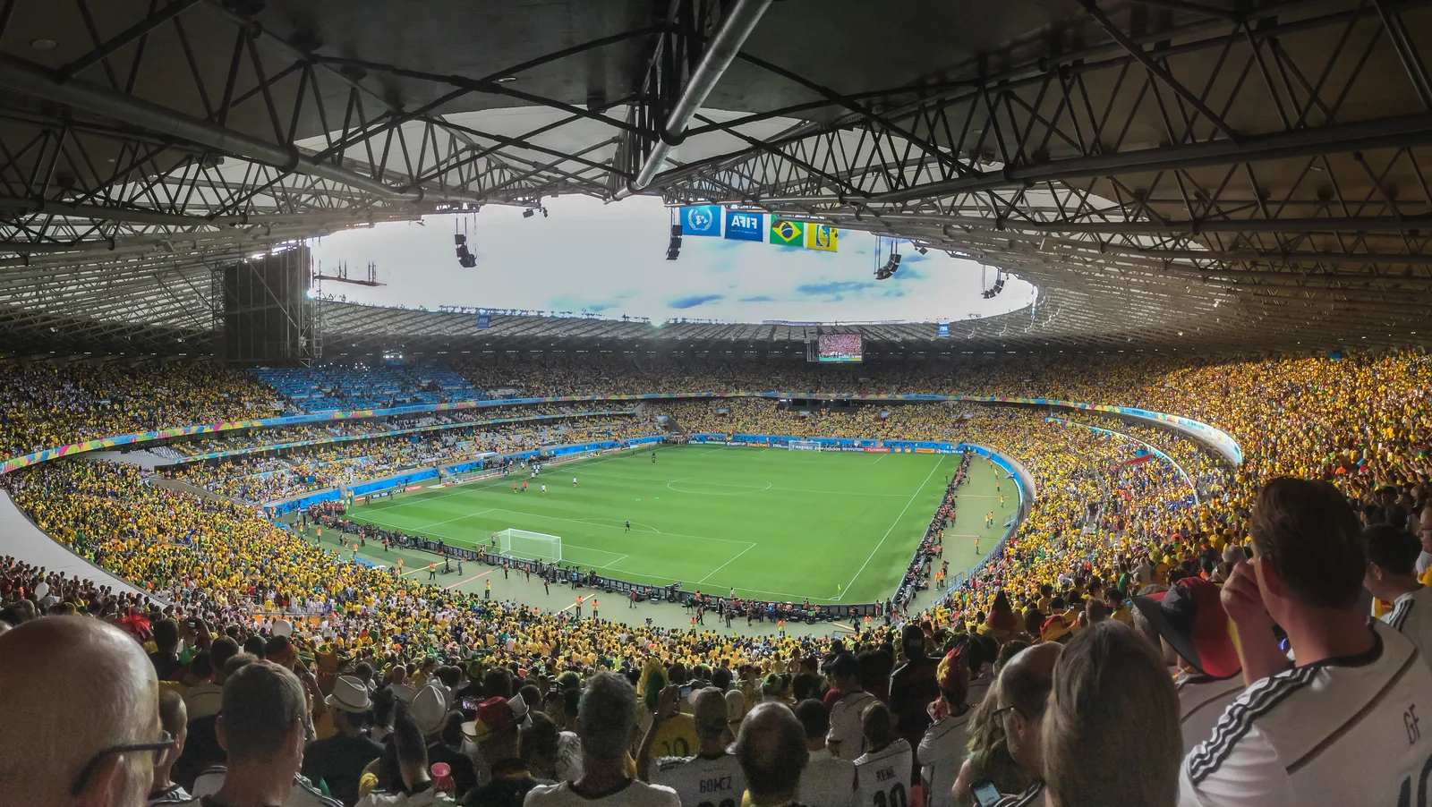 Stadion Belo Horizonte Halbfinale WM 2014