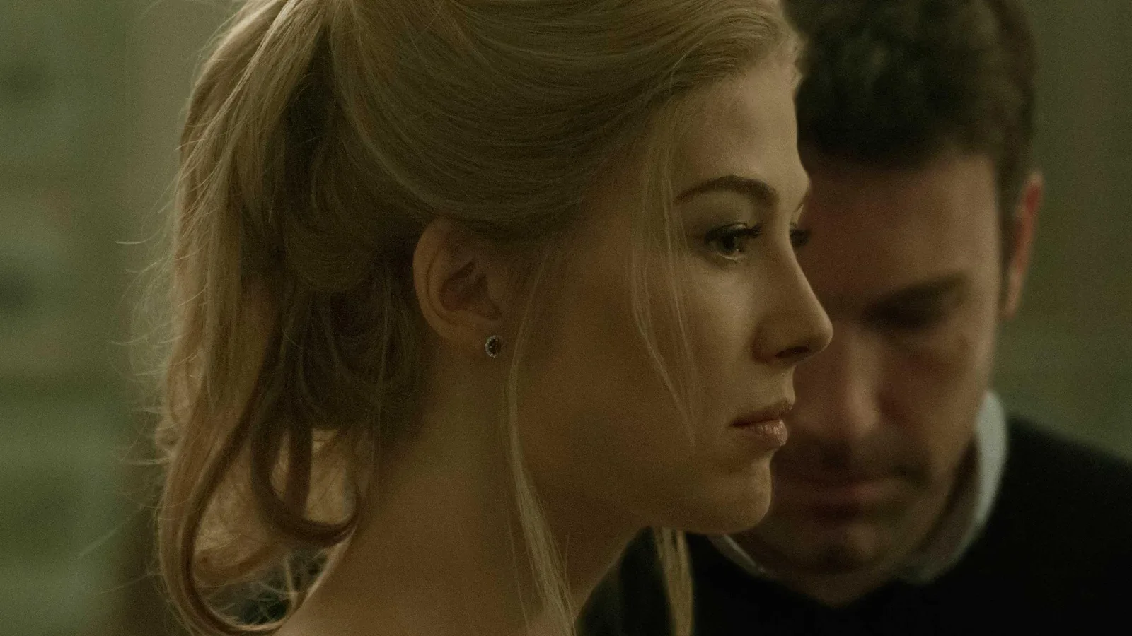 Rosamund Pike as Amy in the 2014 film