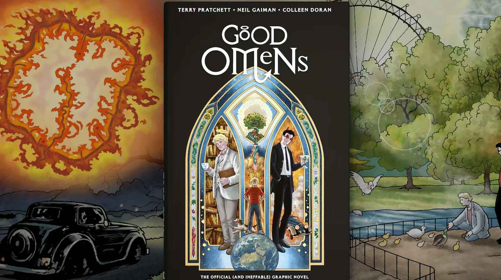 Good Omens: The Official (And Ineffable) Graphic Novel Kickstarter Funded In 24 Hours - Looper