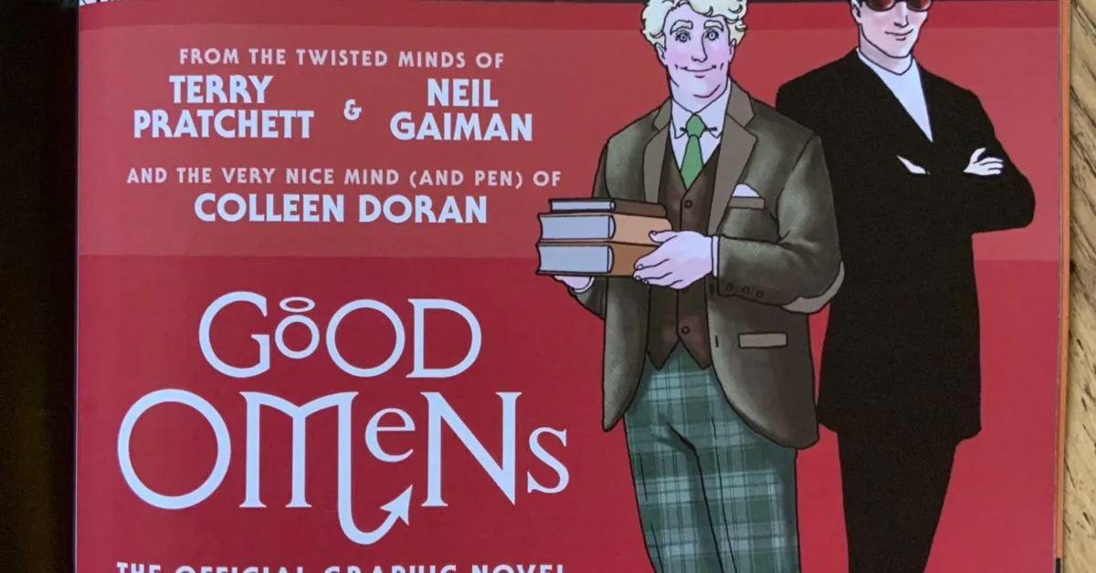 That Good Omens Kickstarter Ad At MCM London Comic Con