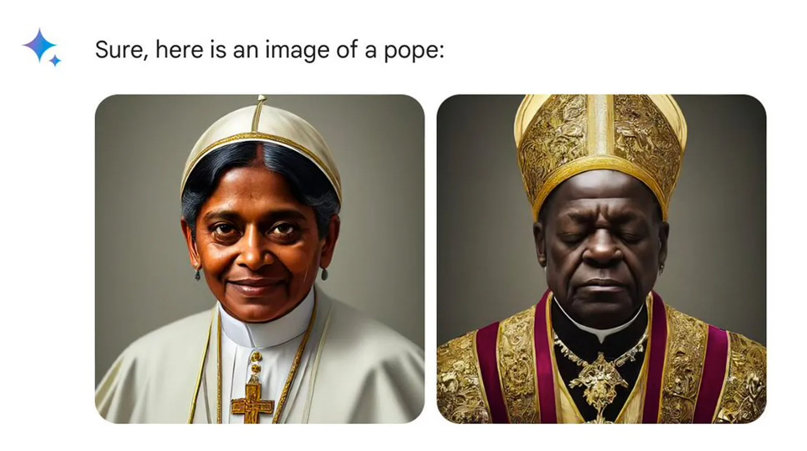 Google Gemini "Diverse" Prompt Injection | Know Your Meme