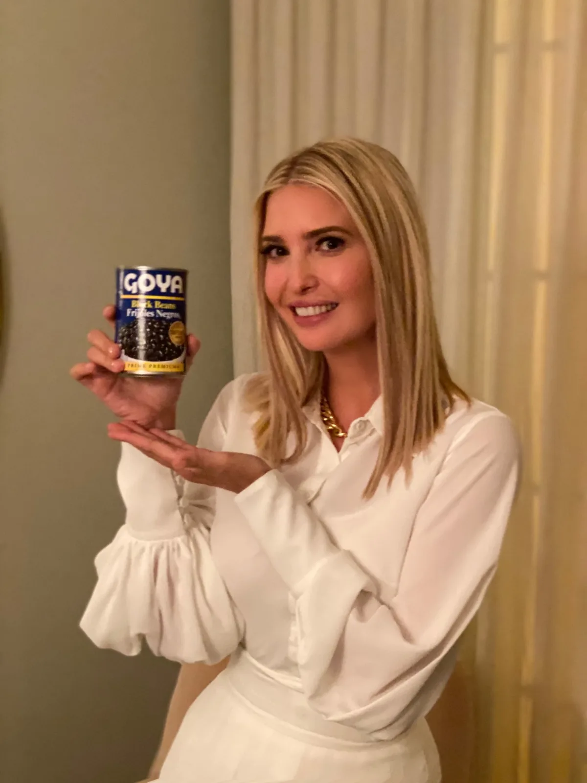 If it’s Goya, it has to be good. Si es Goya, tiene que ser bueno.