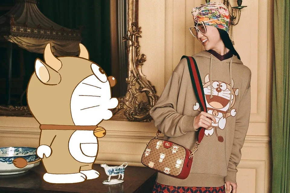 January 2021 Social-Savvy Brands: Gucci x Doraemon