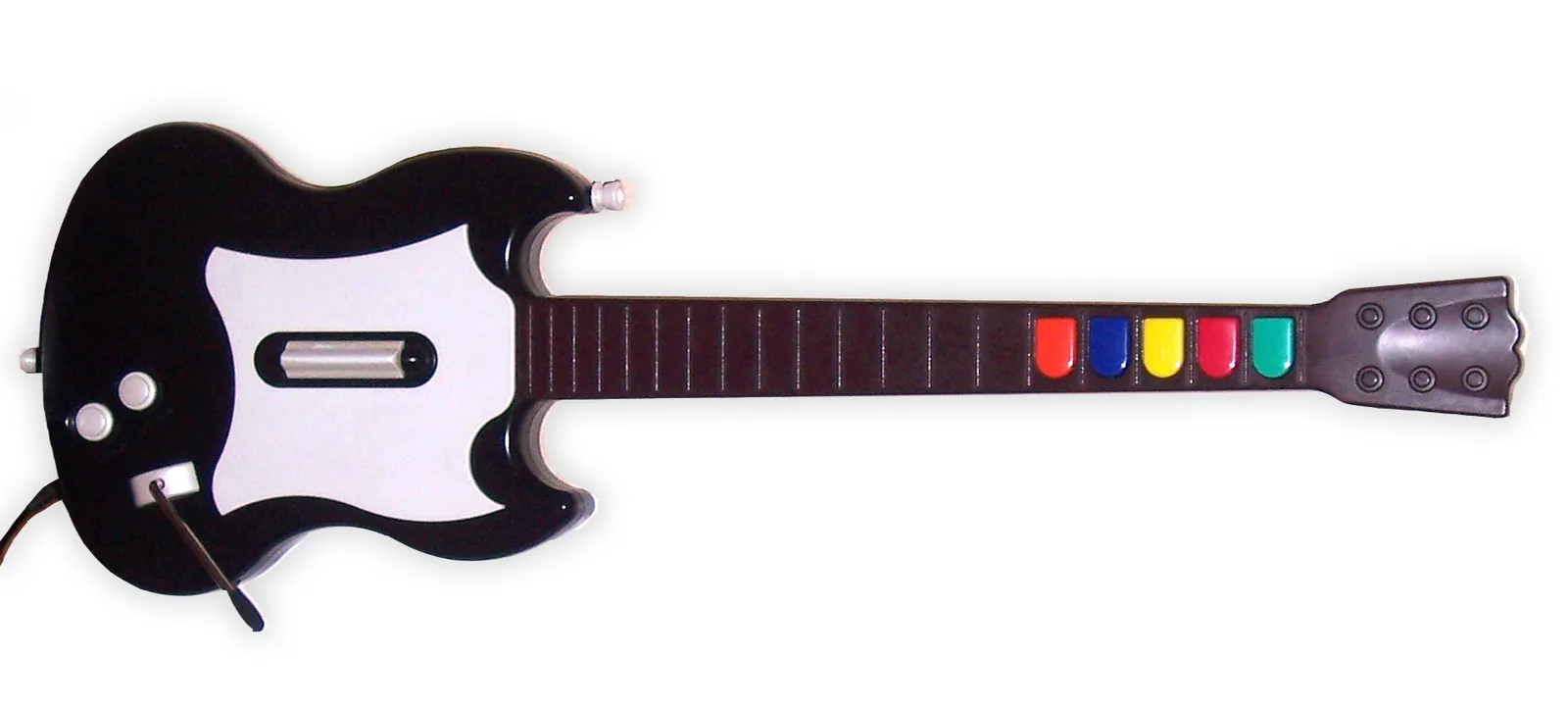 Public-domain photo of the original Gibson SG controller, rotated horizontally.