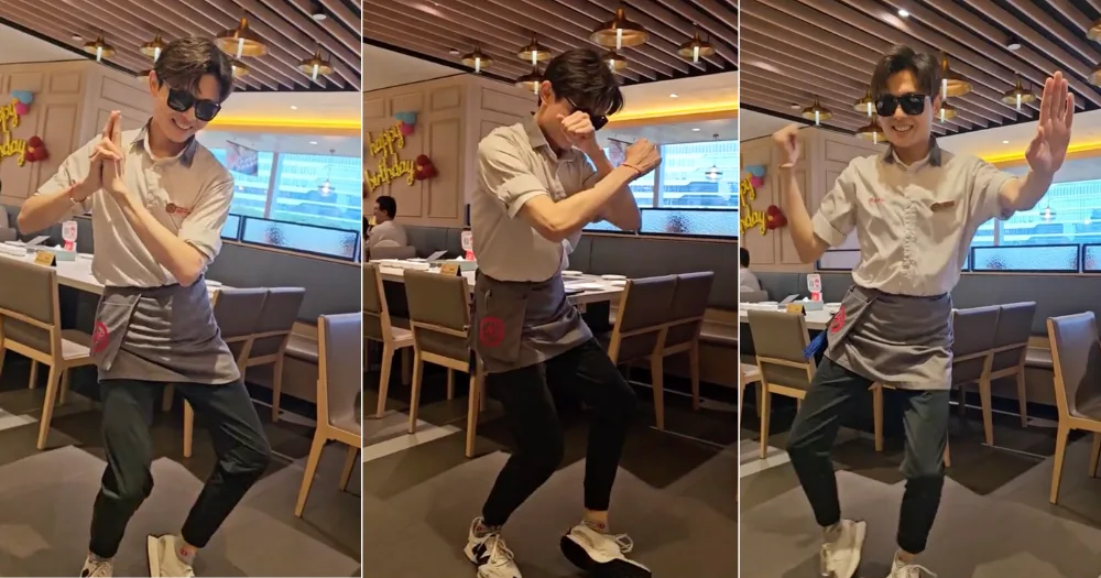 Plaza Singapura Haidilao staff slays performing viral Chinese dance trend