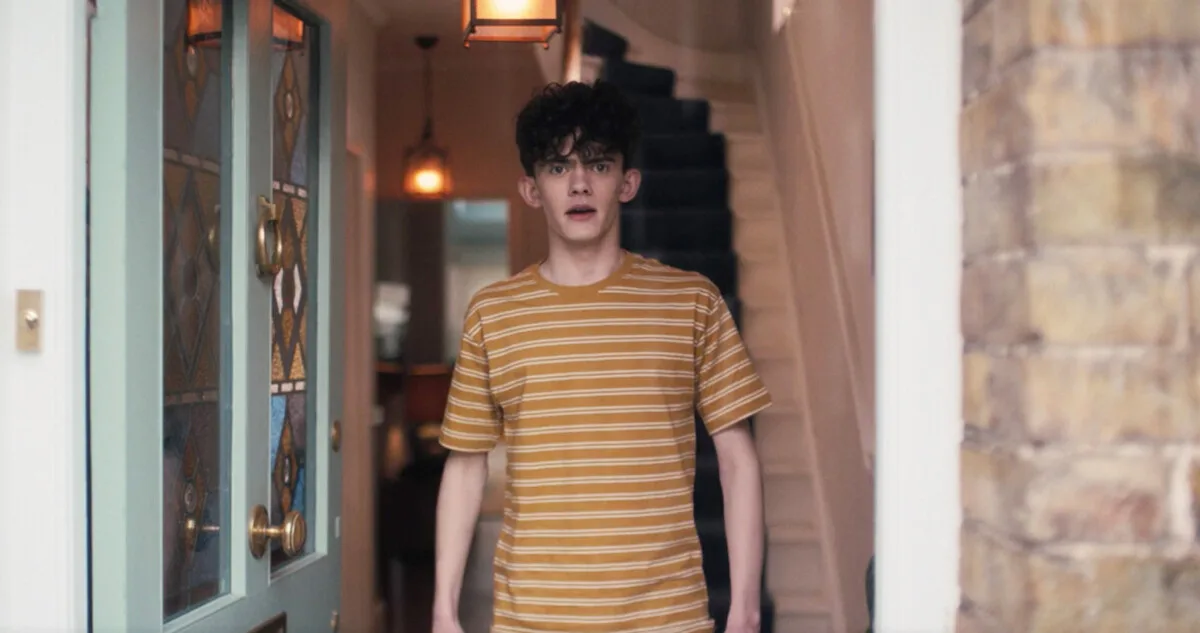 A scene from the Heartstopper teaser.