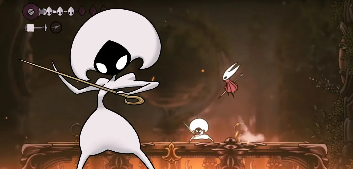 A Silksong boss encounter shown after E3