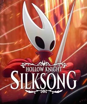 Hollow Knight: Silksong key art with Hornet