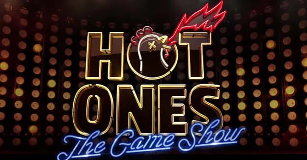 Hot Ones: The Game Show logo.