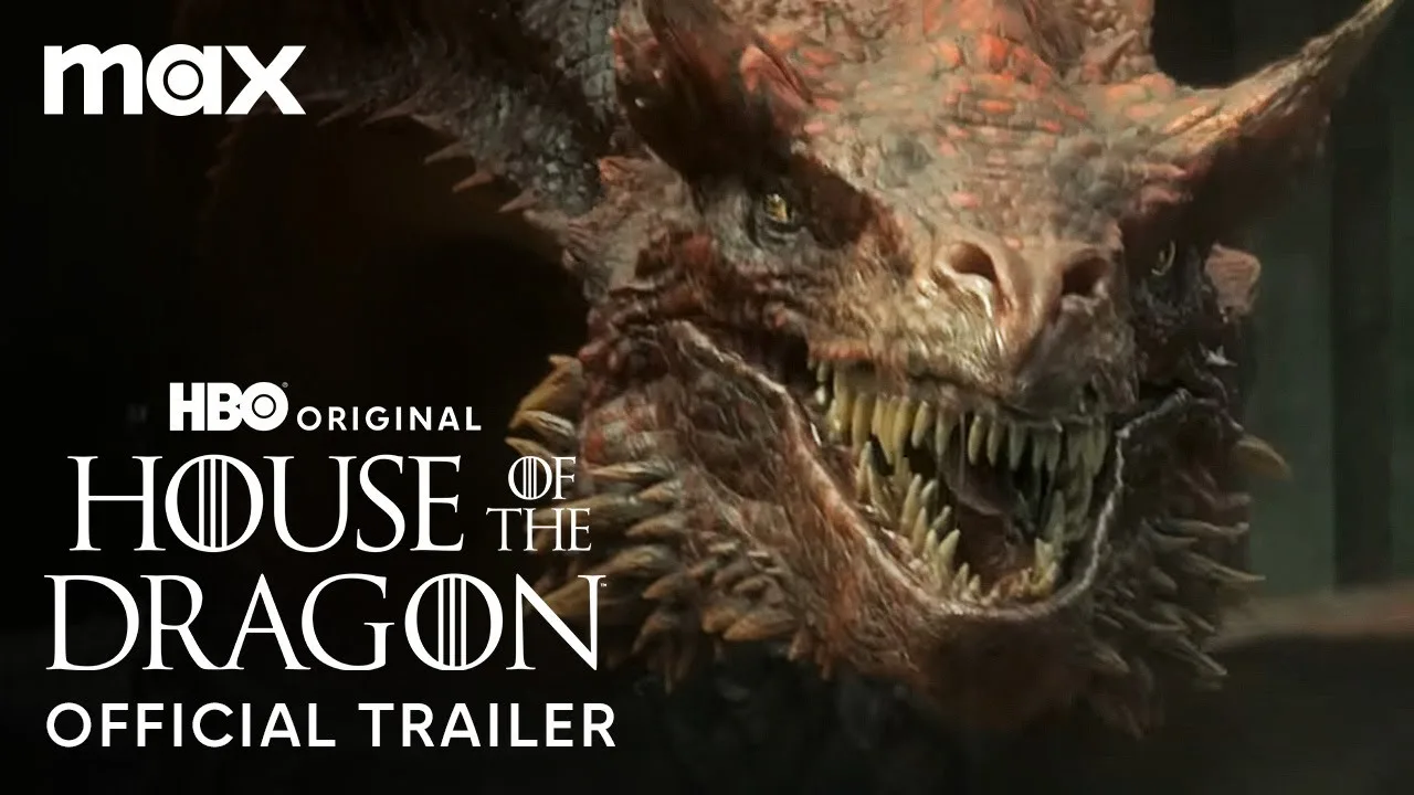 Title card and dragon from the Max official trailer.