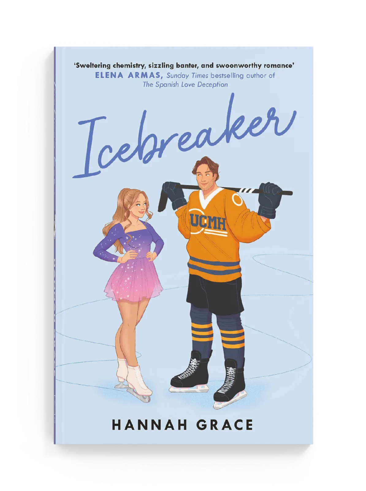 Icebreaker UK paperback cover from Hannah Grace’s official book page.