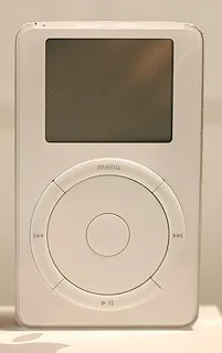 First-generation iPod photographed by Aaron Logan; Creative Commons Attribution 2.5.