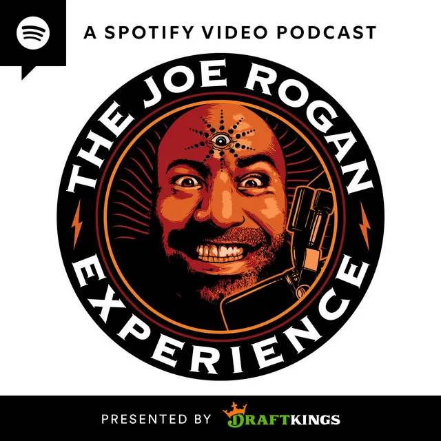 Official show page and cover artwork for The Joe Rogan Experience.