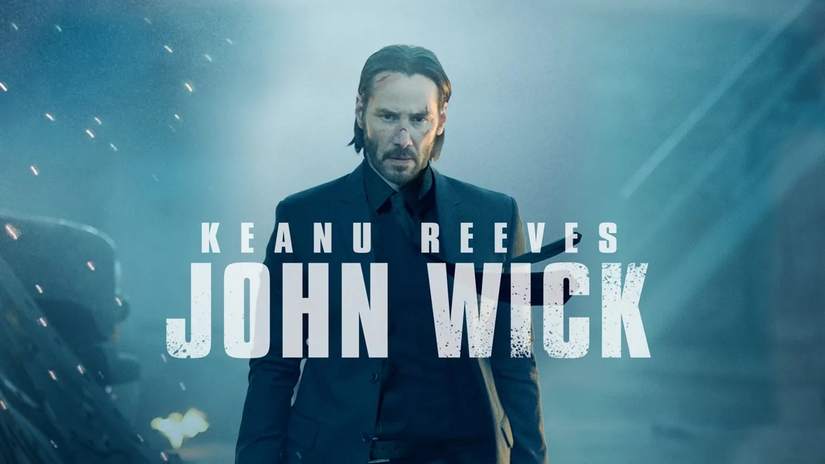 John Wick key art with Keanu Reeves