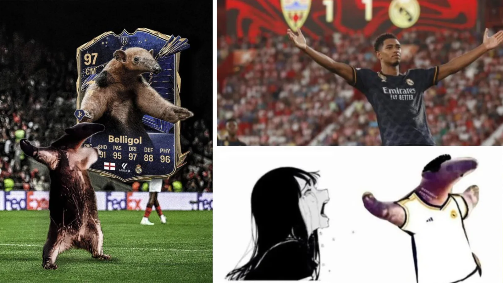 What Is The Viral 'Belligol' Meme? The Bellingham Celebration And Its Memes On TikTok Explained