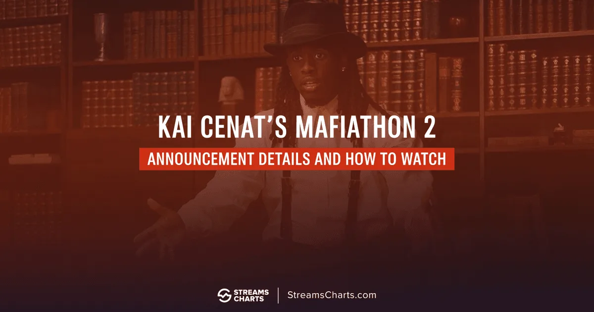 How to watch Kai Cenat's Mafiathon 2 | Streams Charts