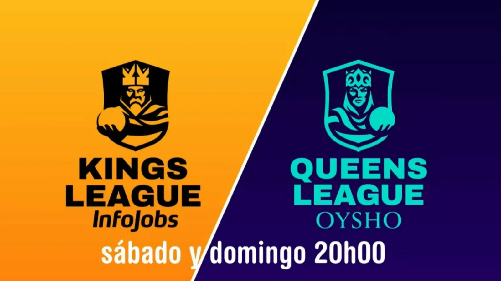 Arrancan la Queens League Oysho y la Kings League Infojobs en Cuatro y Mitele