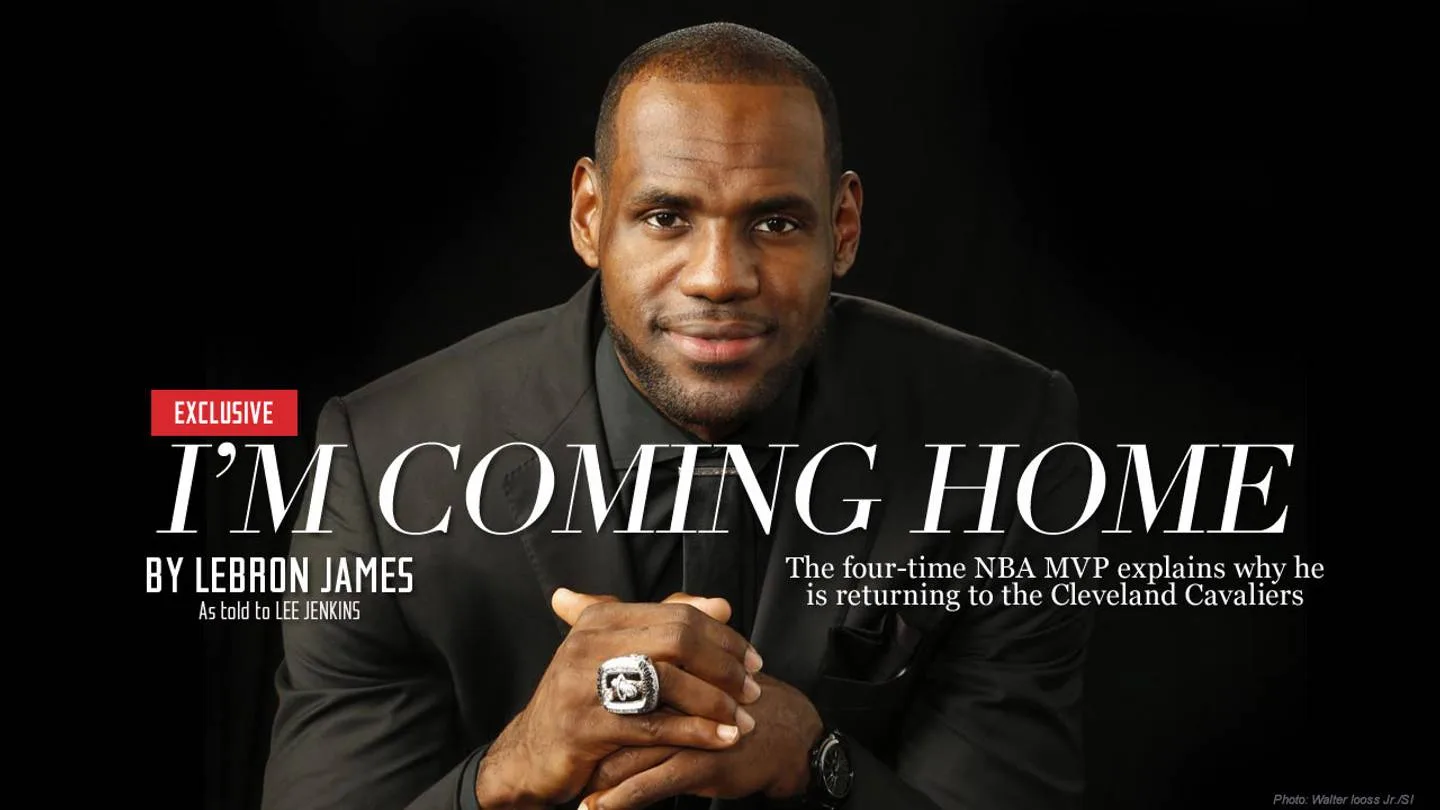 Sports Illustrated's I'm Coming Home essay, 2014