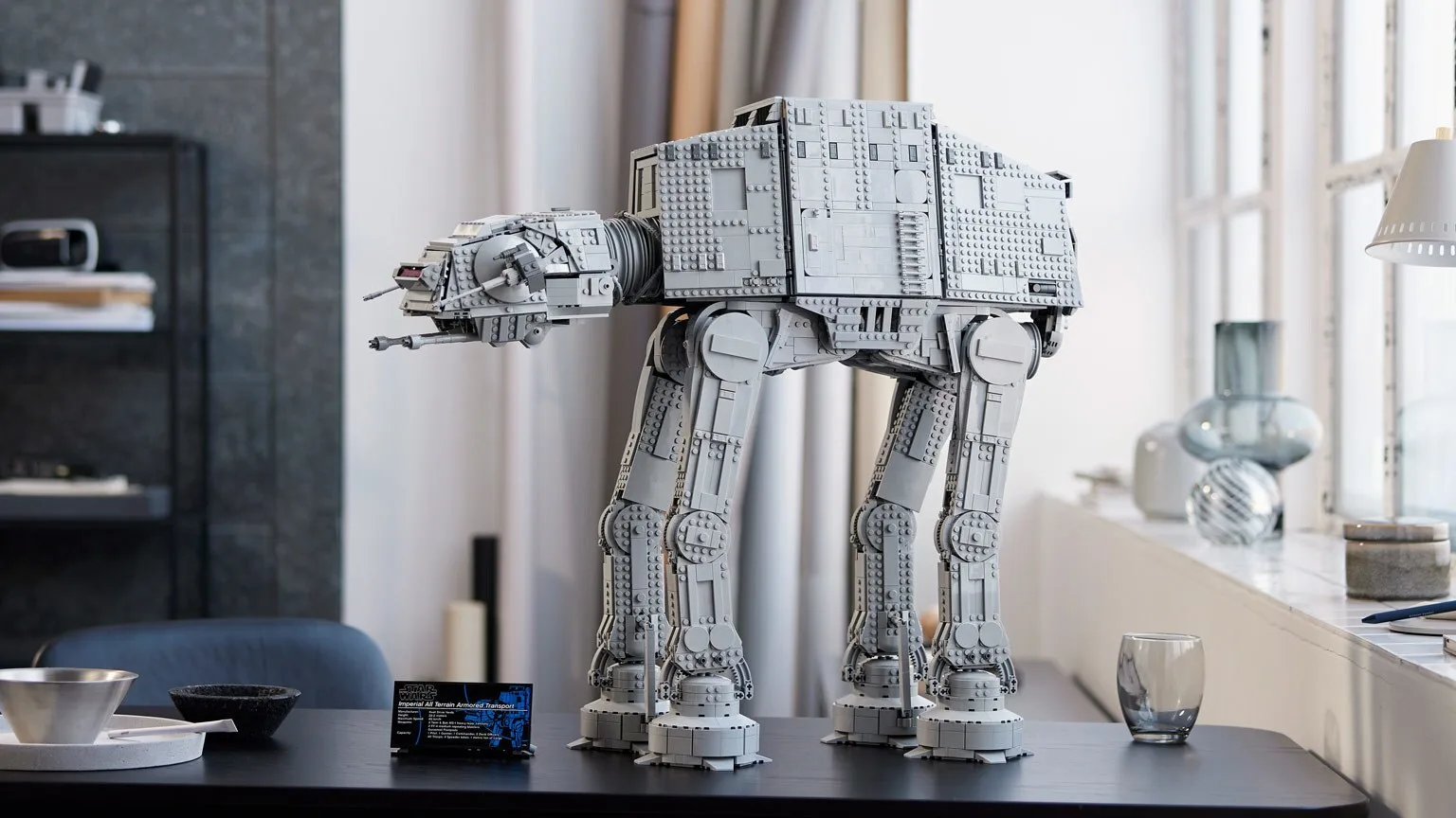 The LEGO Star Wars UCS AT-AT, built for adult fans