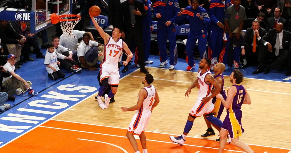 Lin at Madison Square Garden