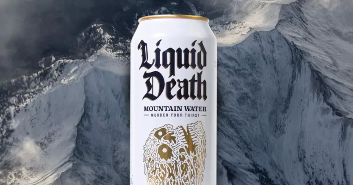 Liquid Death to ‘obliterate bottled water marketing clichés’