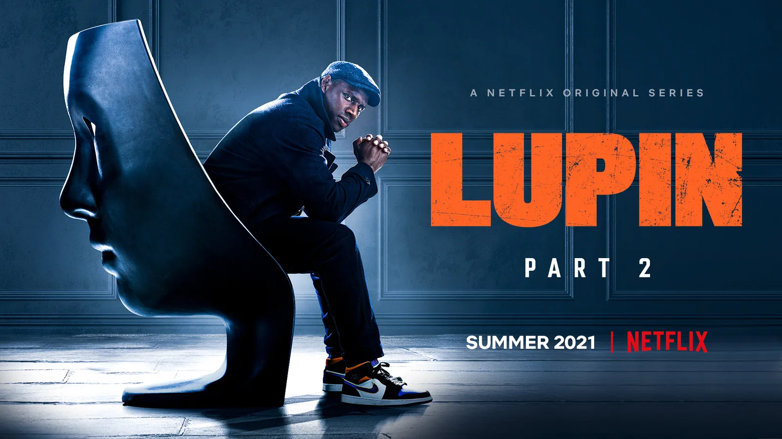 Lupin Part 2 key art with Omar Sy
