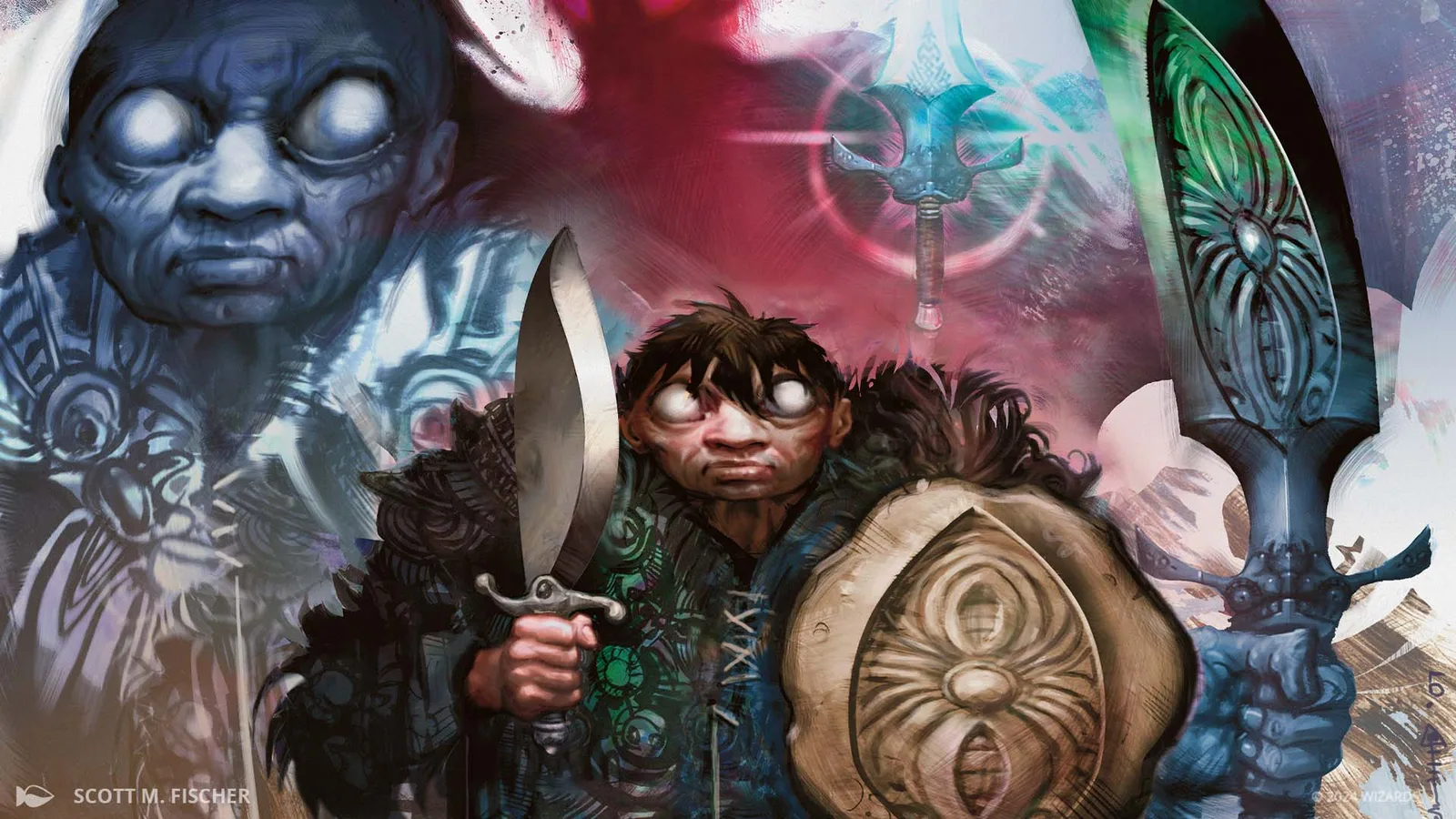 Magic card art from Wizards' Looking Back retrospective