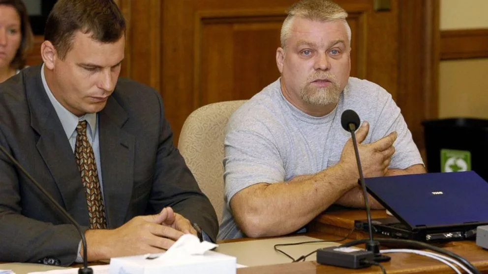 Steven Avery in court, from the series.