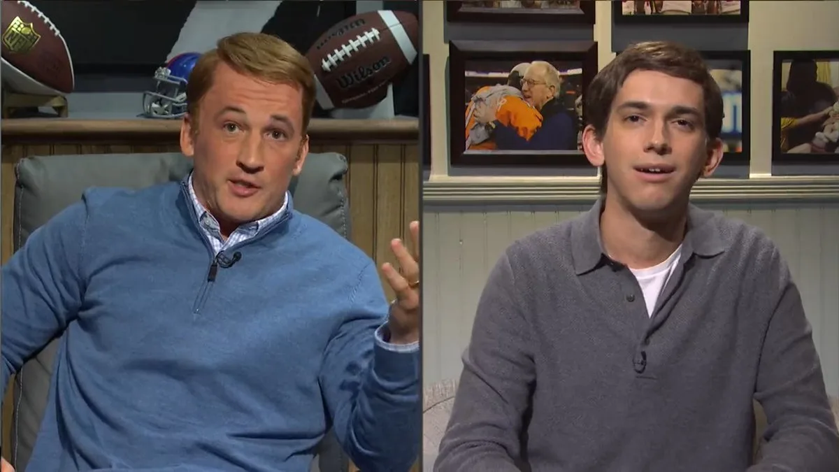 Peyton and Eli Manning break down the SNL premiere