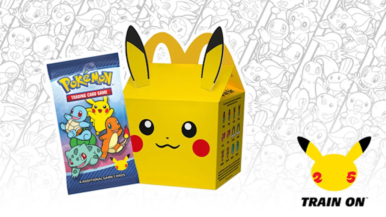 Pokémon 25th McDonald’s Happy Meal Photo