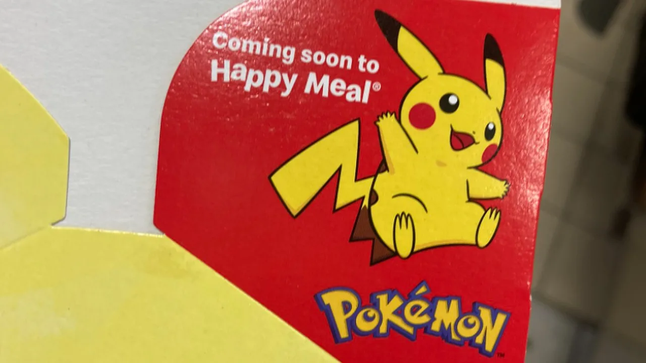 Pokémon Happy Meals Return To McDonald's In The UK Today