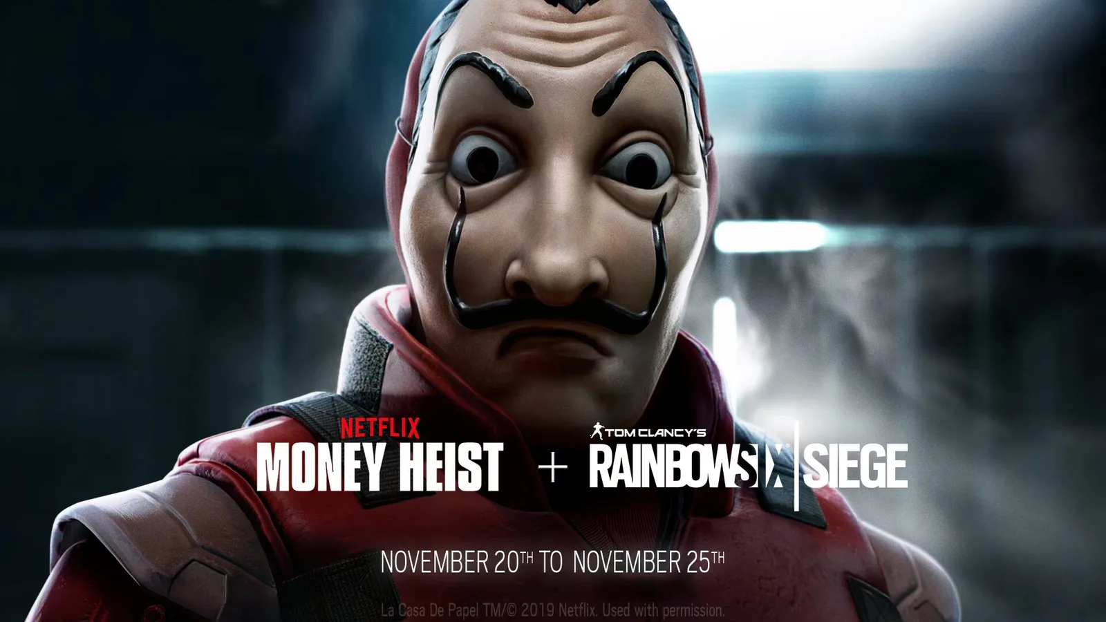 Money Heist event in Rainbow Six Siege