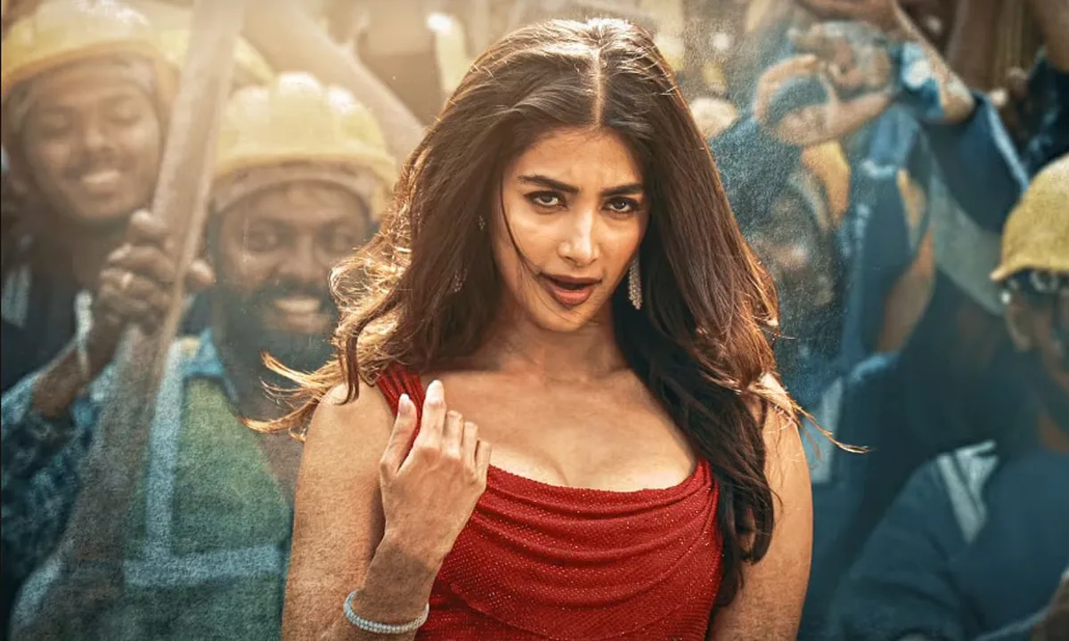 Pooja in Monica from Coolie sets social media ablaze